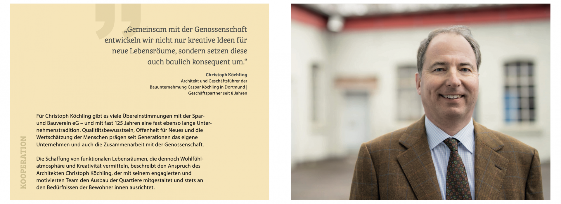 Markenbotschafter des Spar- und Bauvereins